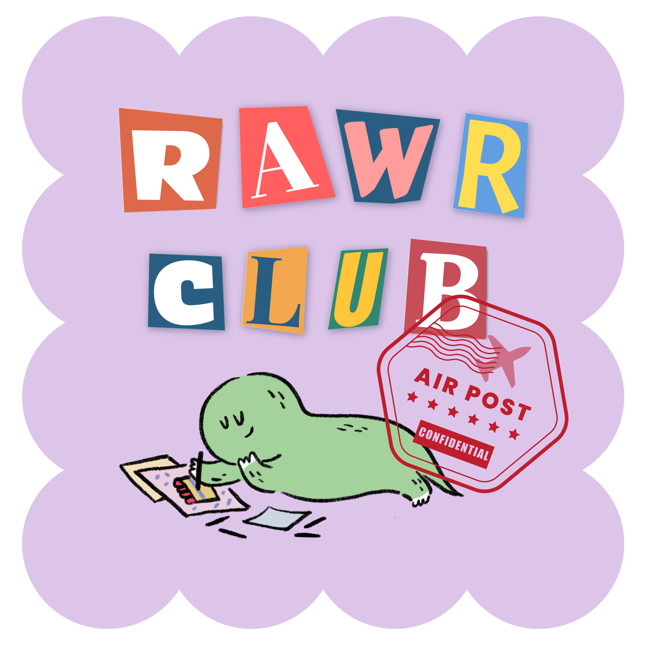 Rawr Club - Zine Monthly Subscription